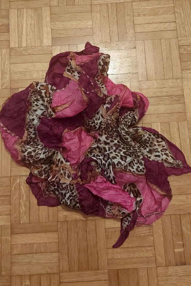 Foulard seta Bijou Brigitte rosa-viola