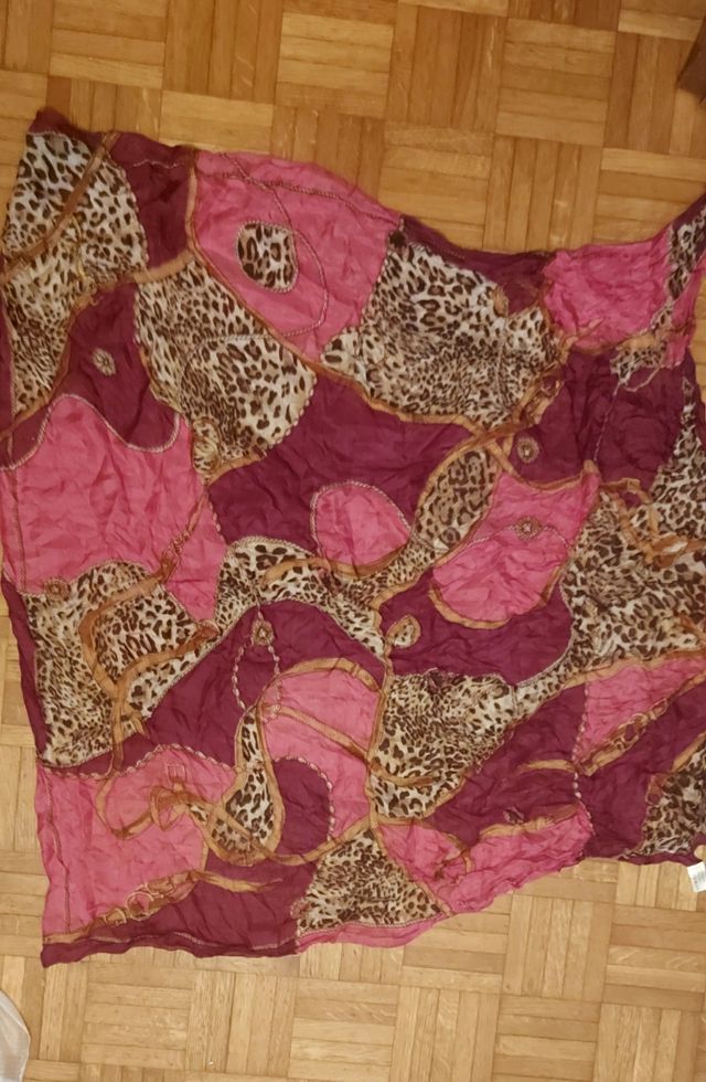 Foulard seta Bijou Brigitte rosa-viola