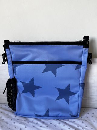 Saco invierno+ bolso para carro Bugaboo color azul