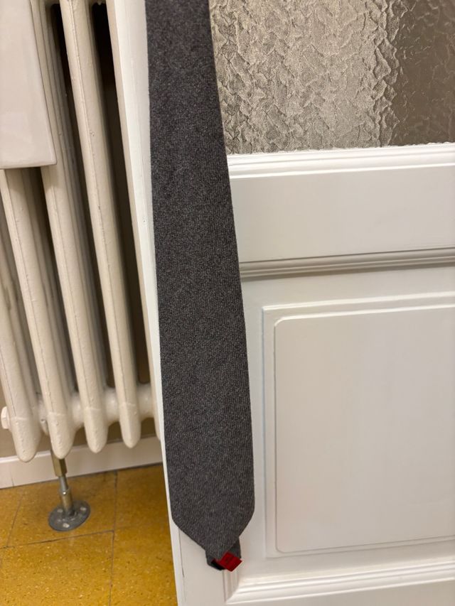 Cravatta Riccardo Piacenza - Cashmere Grigia