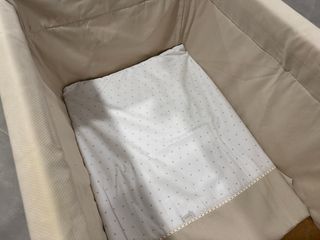 Minicuna blanca bebé. Marca Micuna