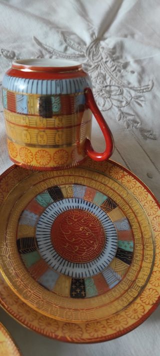2 Tazze Caffè Satsuma Vintage