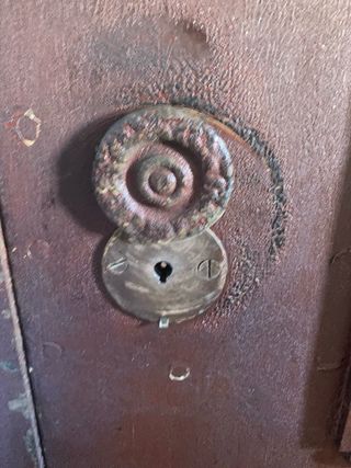 Caja fuerte antigua Müller Barcelona 1855