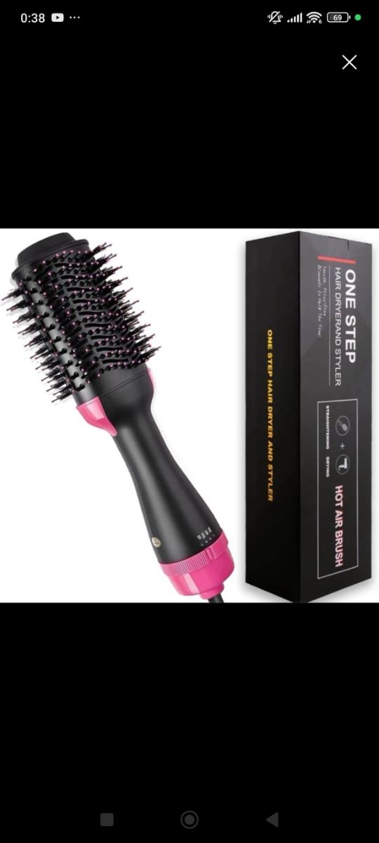 Cepillo secador pelo - One Step Nuevo en caja