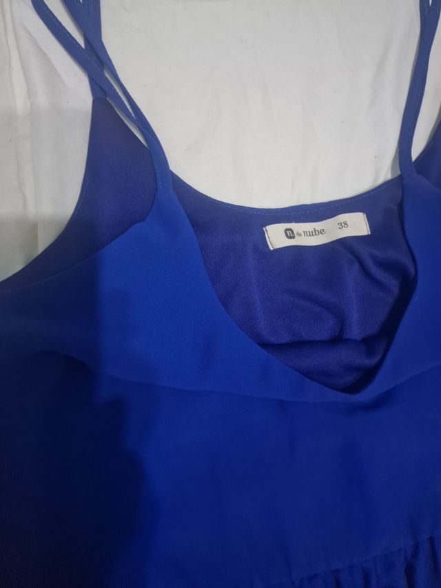 Blusa azul verano