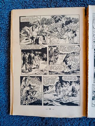 Comic Antiguo Vintage 2°GM BRULANT 1975