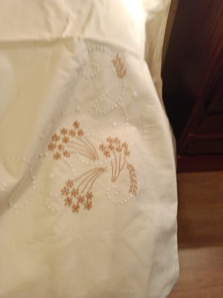 Sábanas algodón beige -