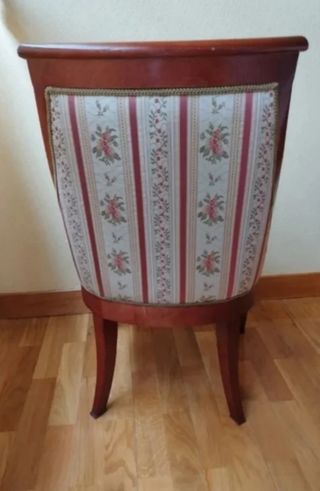 Silla vintage madera