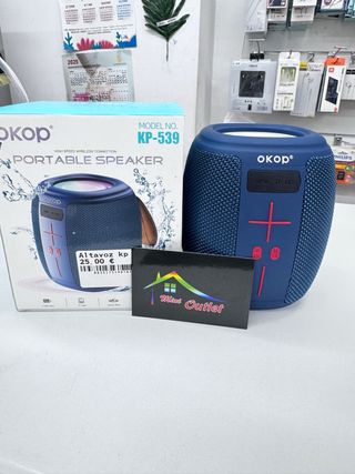 Altavoz Bluetooth Okop KP-539 Azul
