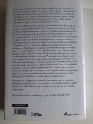 Seis Cuatro – Hideo Yokoyama (Edición Salamandra)