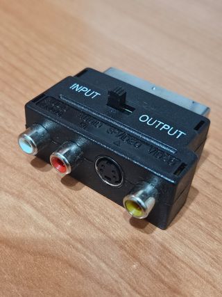 Euroconector SCART a RCA