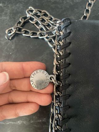 Borsa a tracolla Stella McCartney nera