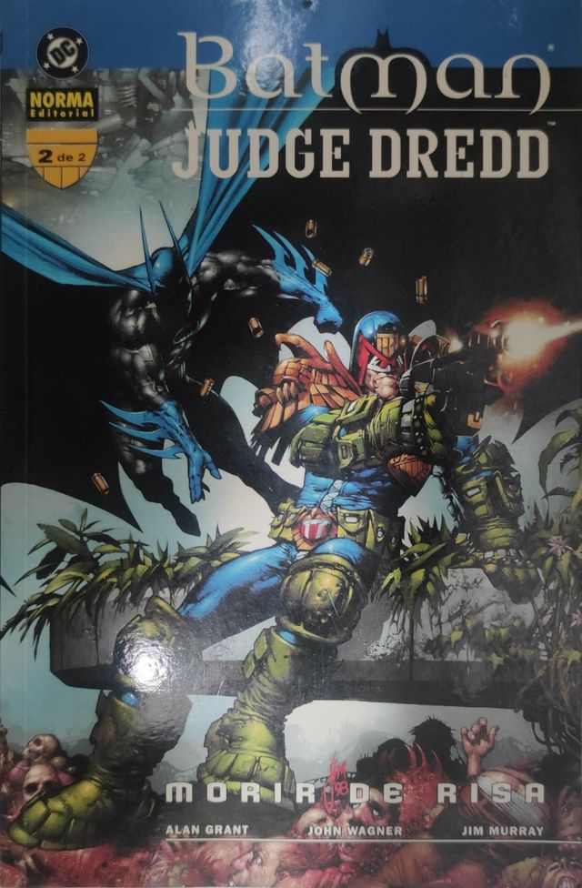 Batman & Judge Dredd. Morir de risa