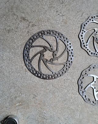 3 Discos freno bici usados