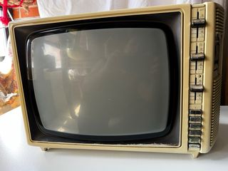 TV Retro Beige - Solo Decoración No funciona