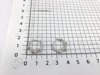 argollas plata 925mm
