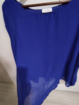 Blusa azul Yours London