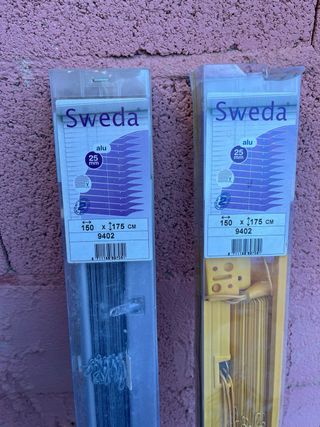 Persianas venecianas Sweda (2 unid. disponibles)