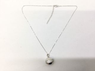 collar plata 925mm con piedra con circonita 19 5cm