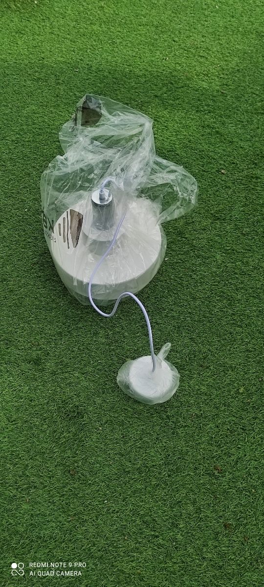 Lámpara colgante blanca moderna