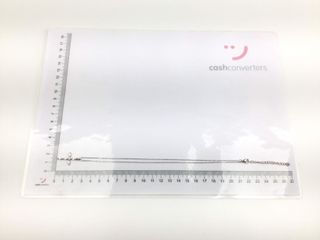 collar plata 925mm con piedra con circonita 19 5cm