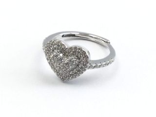 anillo plata 925mm con piedra con circonita