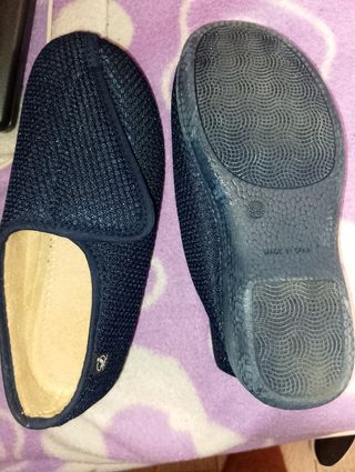 Zapatillas casa azul - Talla 35