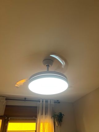 Instalador de ventiladores y lamparas.
