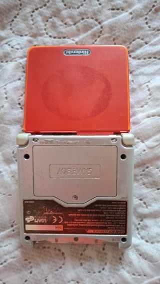 Game Boy Advance SP edición Mario