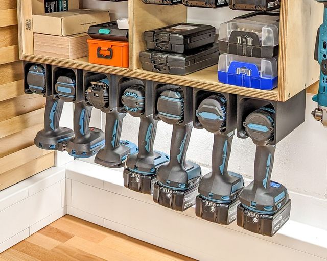 Soporte/montaje universal para taladro inalámbrico