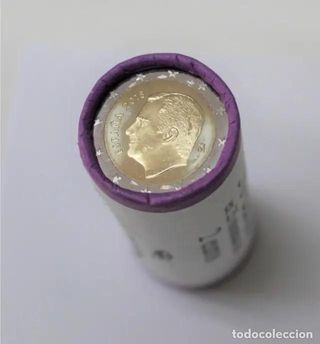 Rollo cartucho España 2018 2 euros Felipe VI...RRR