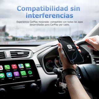 Linterngo Adaptador CarPlay Inalámbrico Aluminio