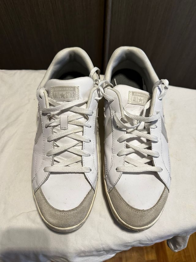 Converse Pro Leather Blaze Bianche