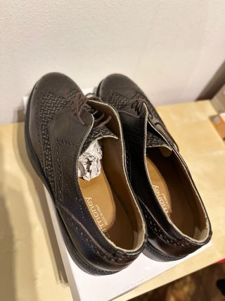 Scarpe stringate marroni sirmoney 45 molto belle