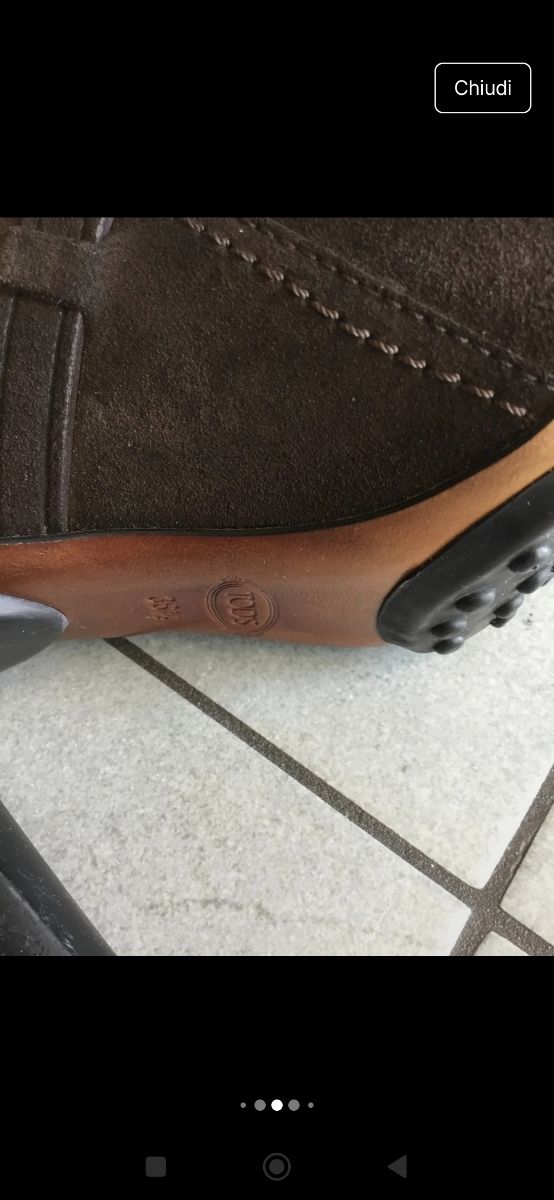 Sandali Tod's Marroni Tg. 36.5