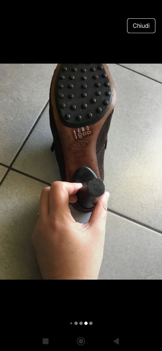 Sandali Tod's Marroni Tg. 36.5