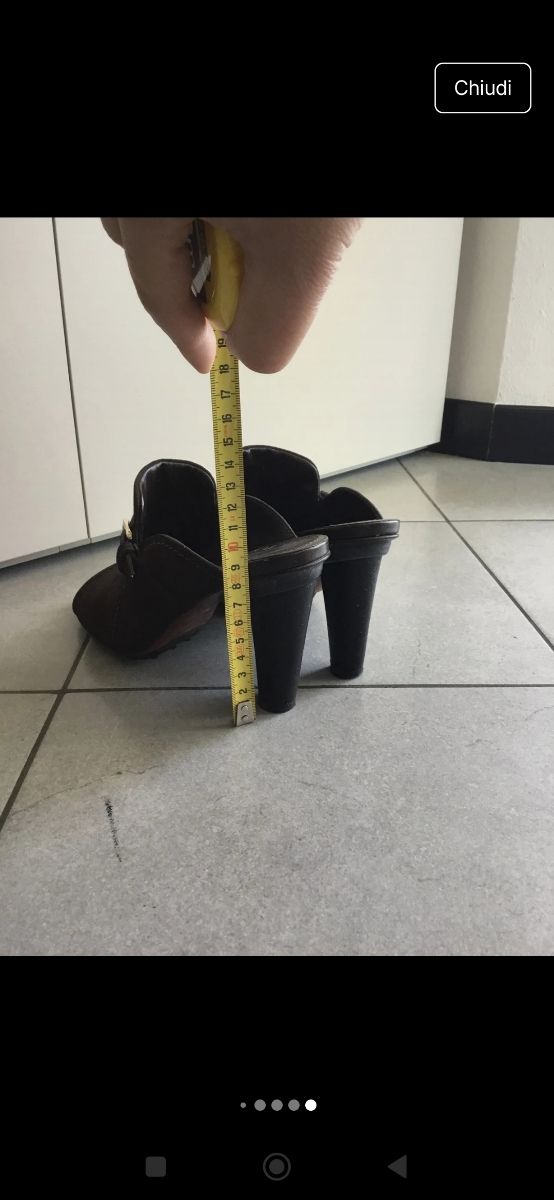 Sandali Tod's Marroni Tg. 36.5