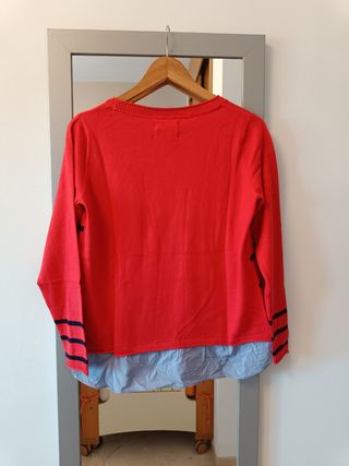 Jersey rayas Springfield - Rojo | Talla M