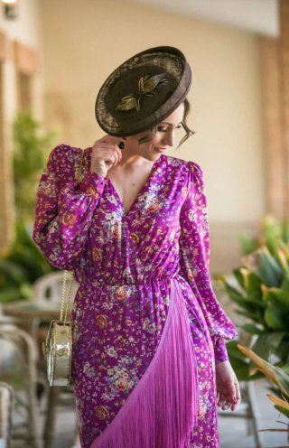 Vestido fiesta boda o evento de coosy