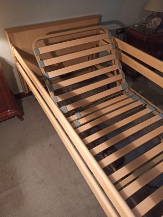 cama articulada para enfermos