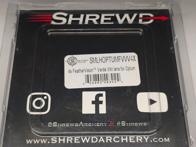 Lente Scope Shrewd Optum 4X