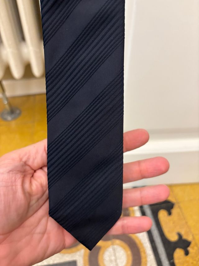 Cravatta blu Sartoria Italiana