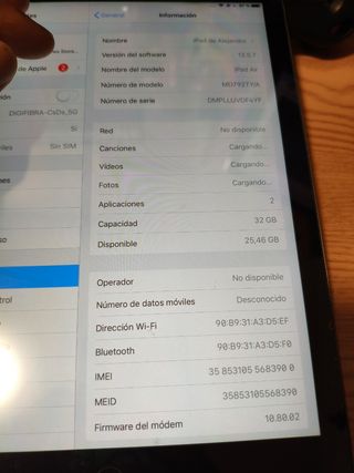 iPad Air A1475 32GB - Gris espacial