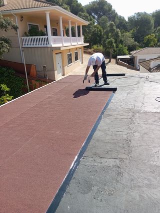 Impermeabilización tejado - 2 capas