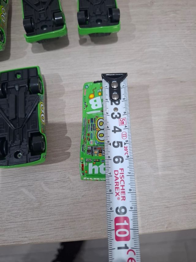 5 Mini Coches Carreras Mattel