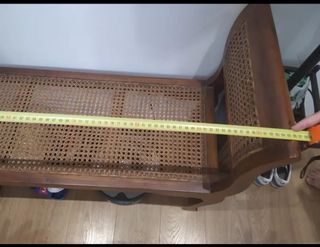 Lote perchero paragüero y descalzadora. .