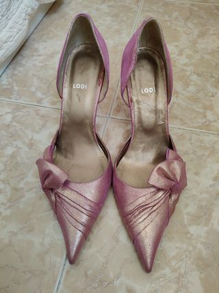 Zapatos Lodi Rosa Fiesta - Talla 40 