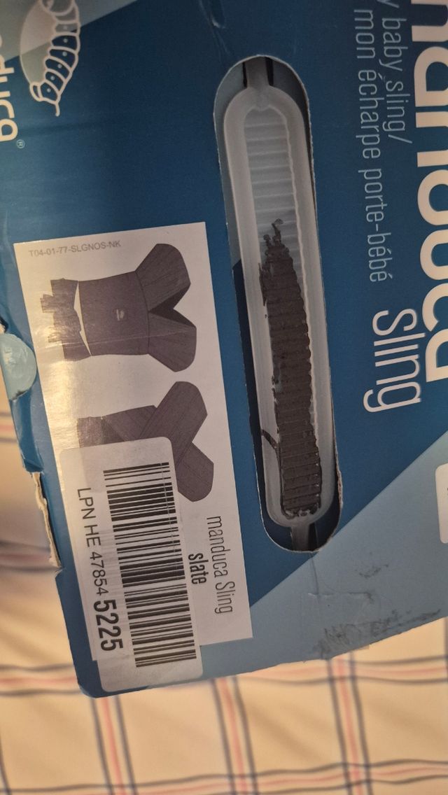 Fular Manduca bebé - Sin usar (una o.dos veces)