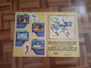 Álbum Pegatinas Super Mario Bros Wii