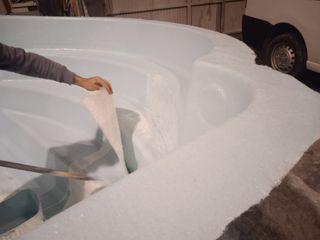 Arreglos de piscina en poliéster